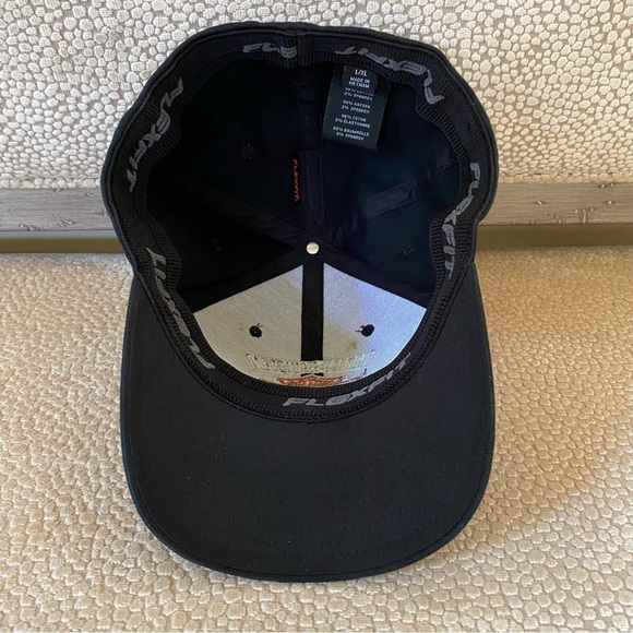 Harley Davidson Men's  Baseball Style Traditional Logo Stretch Cap Hat L/XL - Picture 11 of 14